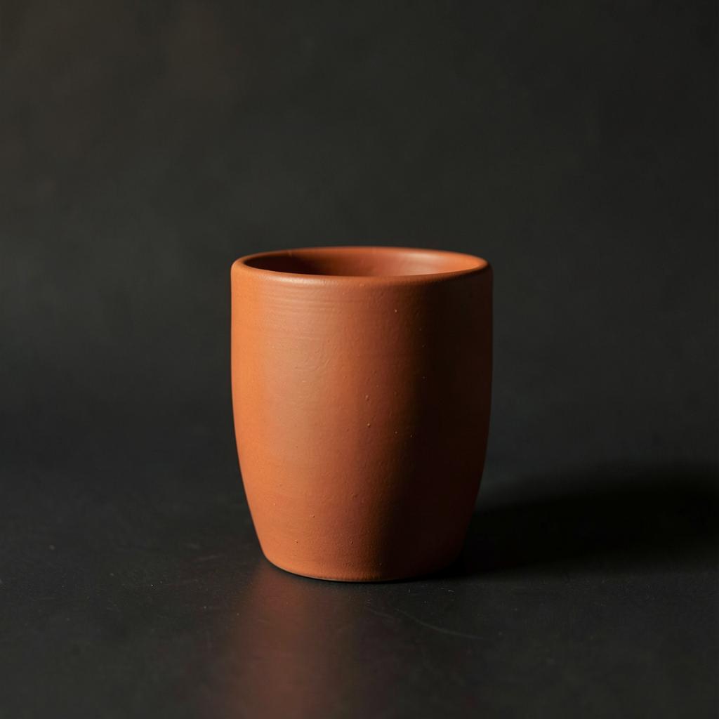 Terracotta cup